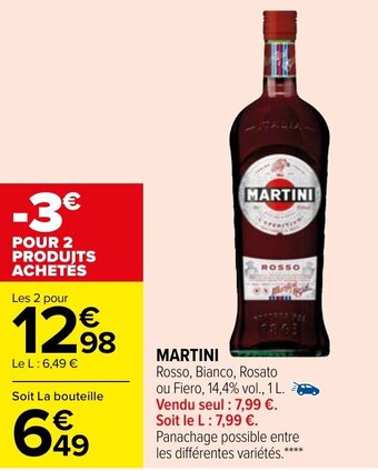 Carrefour Martini offre