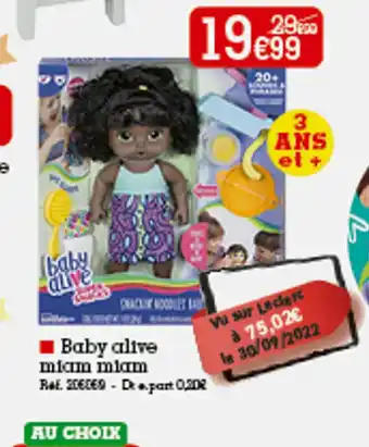 Baby Alive Miam Miam