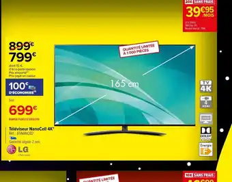Carrefour LG Téléviseur Nanocell 4k offre