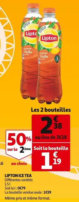 Lipton ice tea