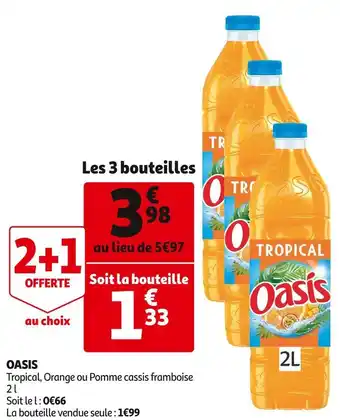 Auchan Supermarché Oasis oasis offre