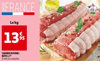 Auchan Supermarché Viande bovine : rôti offre