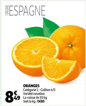 Auchan Oranges offre
