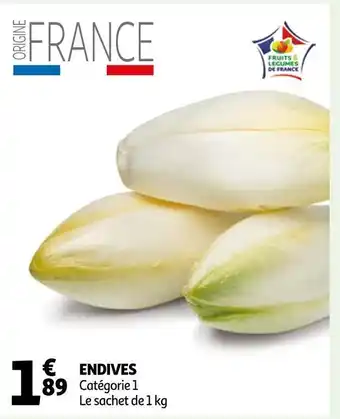 Auchan Endives offre