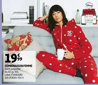 Auchan Combinaison femme offre