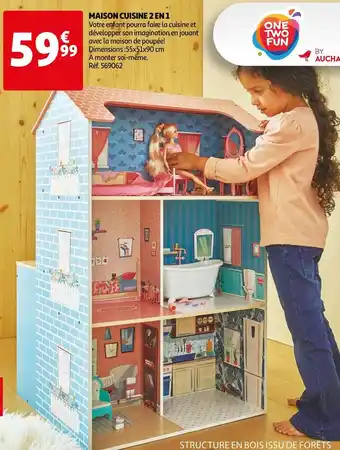 Auchan Maison cuisine 2 en 1 offre