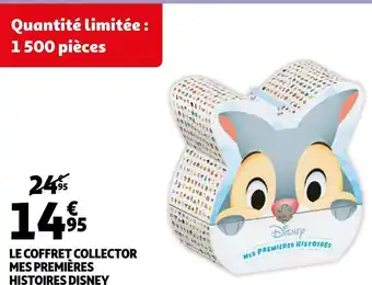 Auchan Disney le coffret collector mes premières histoires offre