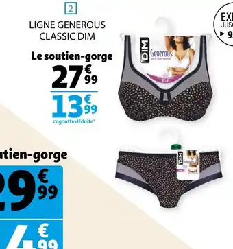 Auchan Dim ligne générous classique offre