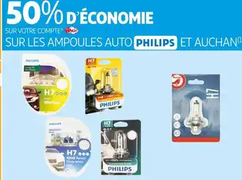 Auchan Philips / auchan 50% d’économie sur les ampoules auto philips et auchan offre