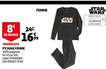 Auchan Pyjama femme offre