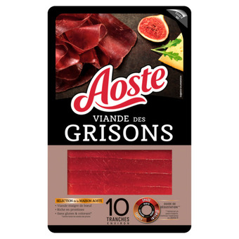Auchan Supermarché Viande des grisons aoste offre