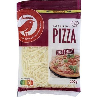 Auchan Supermarché Râpé spécial pizza auchan offre