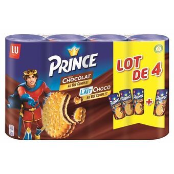 Auchan Supermarché Prince au chocolat au lait lu offre