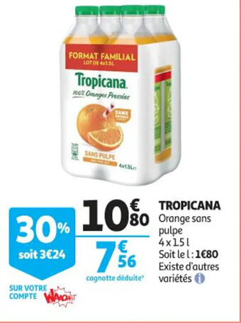Auchan Supermarché Tropicana offre