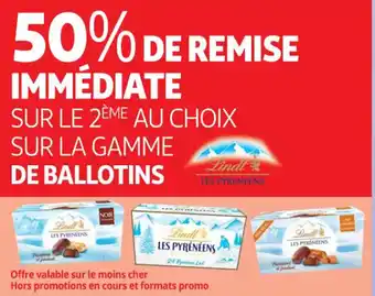 Auchan Supermarché Lindt offre