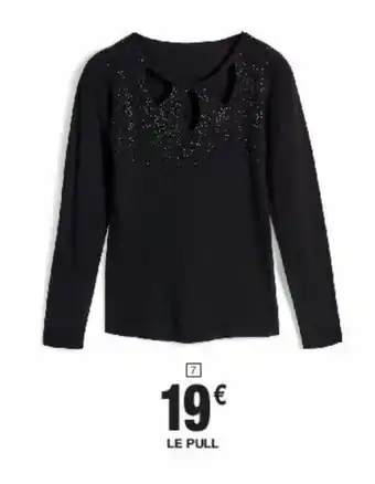 Cora x Carrefour Le pull offre