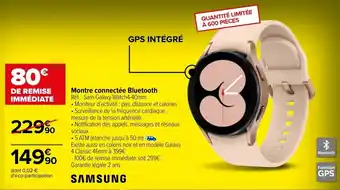 Montre connectée bluetooth