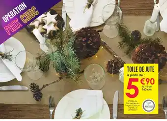 Décor Discount Toile de Jute offre