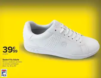 Carrefour Fila basket adulte offre