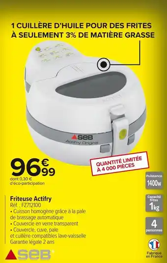 Seb friteuse actifry