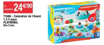 Playmobil calendrier de l’avent 1.2.3 aqua