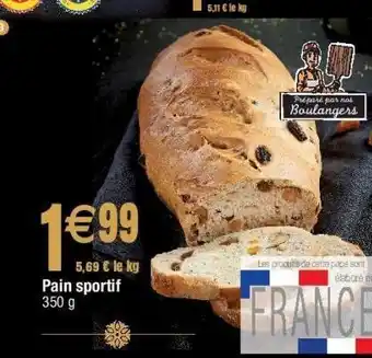 Cora x Carrefour Pain sportif offre