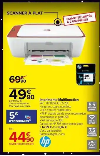 Carrefour Market Imprimante multifonction hp offre