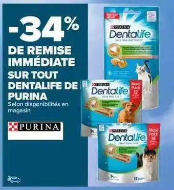 Carrefour Dentalife de purina offre