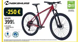 Intersport Vtt loisir summit 920 ltd homme nakamura offre