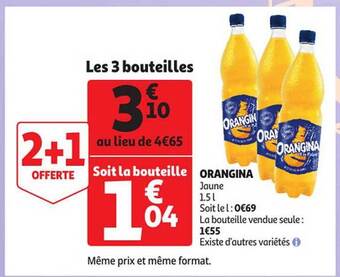 Auchan Orangina offre
