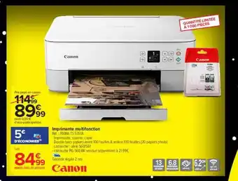 Carrefour Imprimante multifonction canon offre