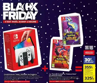 Carrefour Console nintendo offre