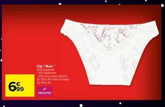 Carrefour Slip offre