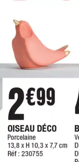 La Foir'Fouille Oiseau déco offre