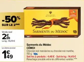 Sarments du médoc CÉMOI
