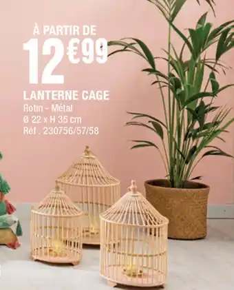 Lanterne cage