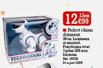 Kandy Robot chien danseur technodog offre