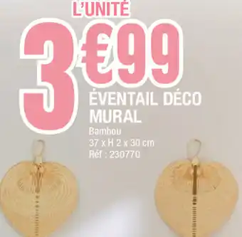 Éventail Déco Mural