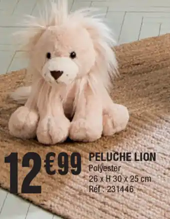 La Foir'Fouille Peluche Lion offre