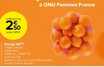 Carrefour Market Orange Day offre