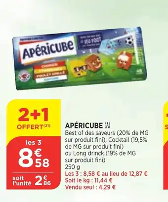 Bi1 Apericube offre