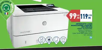 Bureau Vallée Imprimante Laser Monochrome Laserjet offre