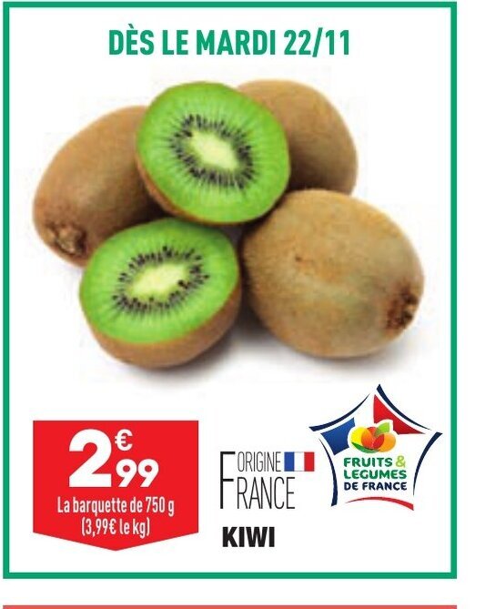 Promo Kiwi chez ALDI