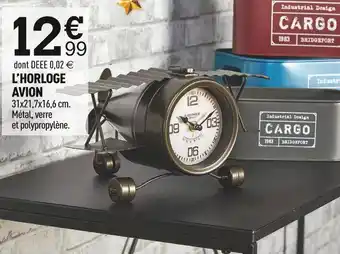 Centrakor L’horloge avion offre