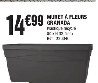 Muret à Fleurs Granada