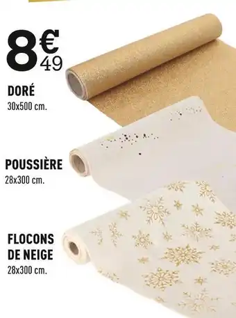 Centrakor Chemins de table offre