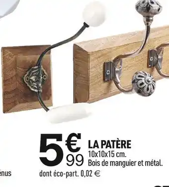 Centrakor La patère offre