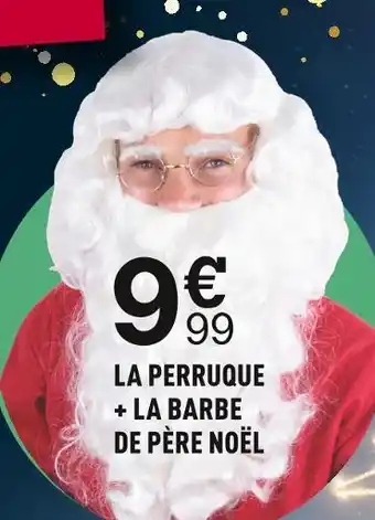 Centrakor La perruque + la barbe de père noël offre
