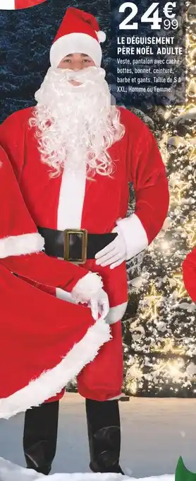 Centrakor Le déguisement père noël adulte offre