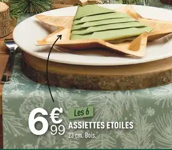 Centrakor Assiettes etoiles offre